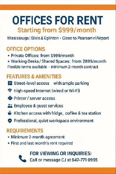 Office Space - Office Rooms for rent Image# 3