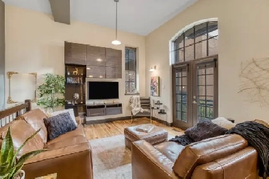 Hintonburg 2-Story Loft in Old Schoolhouse - 1bed, 1bath Image# 1