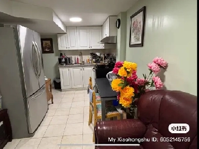 Room for rent from Nov. 1 (McCowan/Finch) walkout basement,$700 Image# 1