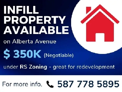 Infill Property Available on Alberta Avenue Image# 1