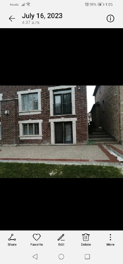 3 Bedroom 2 Washroom Walkout Basement for Rent 1ST NOV Image# 8