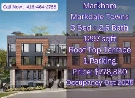 Markdale Towns – $778,000! $200K Below Original Price! Assign Image# 2