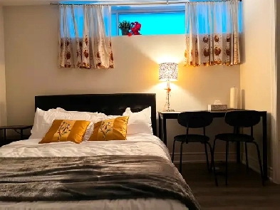Fully furnished Room with private bathroom - Monthly Image# 3