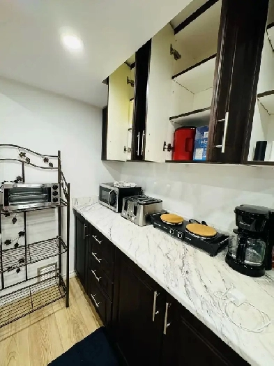 Private Luxury Suite | Fully Furnished 1 bed | 20 Min to Airport Image# 4