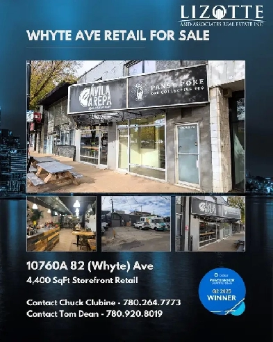 Whyte Ave Retail Building for Lease or Sale Image# 2