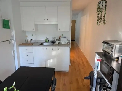 31/2 au premier étage d'un plex face au métro Préfontaine Image# 1