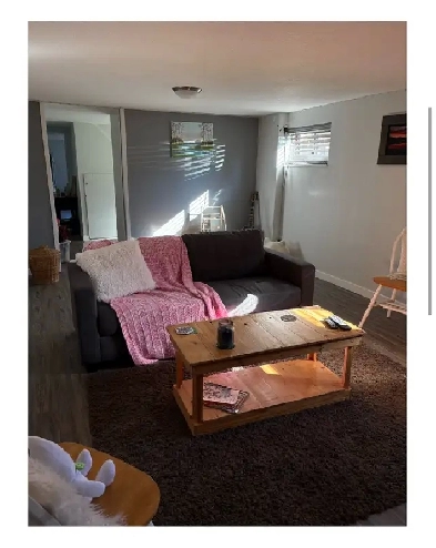 1 bed in 2 bed basement suite Image# 1
