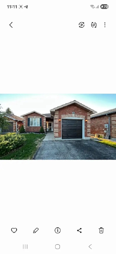 3 bedrooms house in South Barrie available 1st Nov 437-232-9832 Image# 1