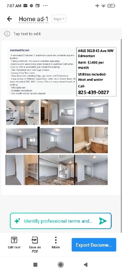 Apartment for rent Image# 1