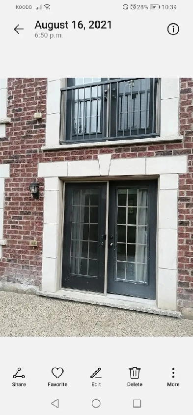 2 Bedroom 1 Washroom Basement to Rent from 1 NOV in  BRAMPTO Image# 1