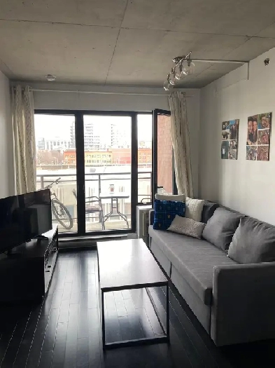 WOW! Magnifique 1 cac TOUT MEUBLÉ et balcon! Image# 1