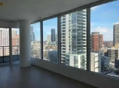 Downtown Toronto Corner Unit 2Bed 1Bath Furnished Image# 1