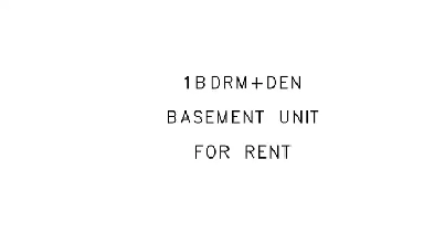 1Bdrm Den 1Bth Basement For Rent Image# 1