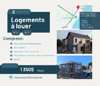 4 1/2 à louer 1350$ Image# 2