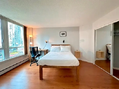 Master Bedroom with Private Washroom - Great Amenities, Downtown Image# 1