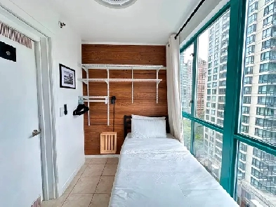 Private, Fully Furnished Rooms in Downtown Vancouver Image# 1