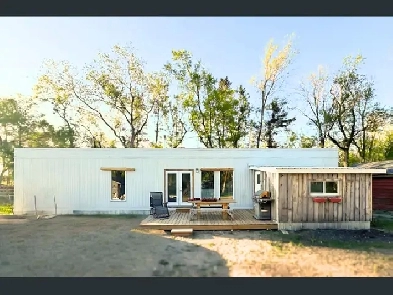 Acreage with Orchard, Barn & Modern Container Home Kelwood, MB Image# 6