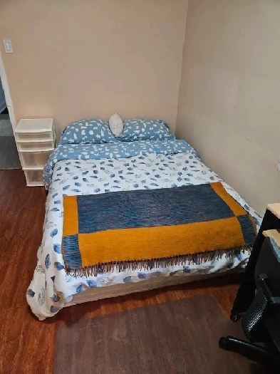 Furnished bachelor basem apartm private entrance and bathroom Image# 1