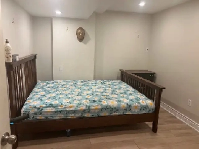 one bed room for rent in  basement  sharing basis only for one o Image# 1