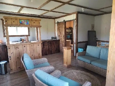 Off Grid Solar Powered Lake Cabin! Image# 2
