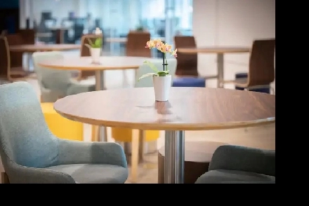 Spacious 5-Person L-Shaped Private Office with Window at Office1 Image# 1