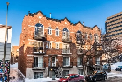 À LOUER:  Lumineux 3 1/2 meublé sur le Plateau Mont-Royal, Image# 1