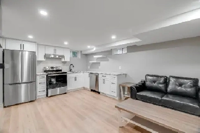 2 Bed 2 Bath Brand New basement apartment $1,500 ALL inclusive Image# 1