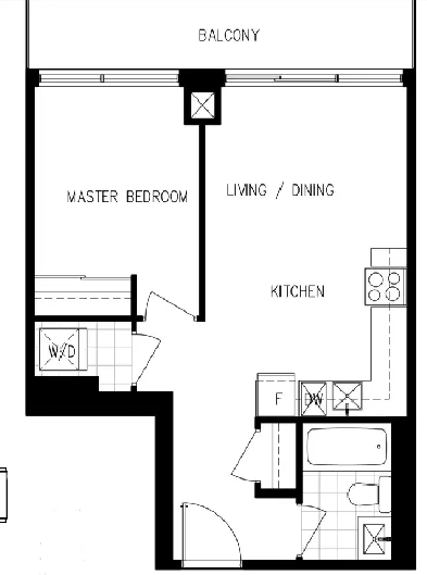 1 Bedroom Millhouse condo - 425 k in Milton assignment sale Image# 2