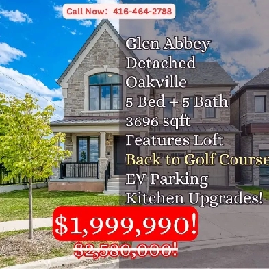 Golf Course Living in Oakville – Luxury 5-Bed Detached Home Image# 8