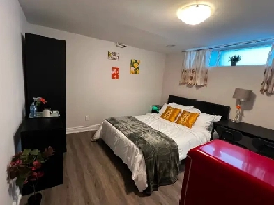 Fully furnished Room with private bathroom & parking- Monthly Image# 1