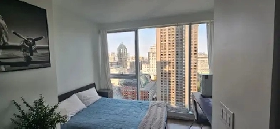 Furnished Studio for Rent – Downtown Montreal Image# 1