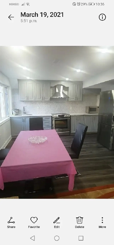3 OR 2 BEDROOM WALKOUT BASEMENT TO RENT FROM 1ST NOV Image# 6