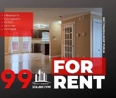 Semi-Detached House for Rent – Moncton North (Near Evergreen Sch Image# 1