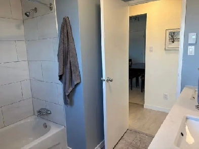 Beau et rénové 4 1/2 secteur tranquille Image# 1