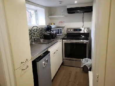 Furnished Basement Large Bachelor Apartment for Rent Image# 1