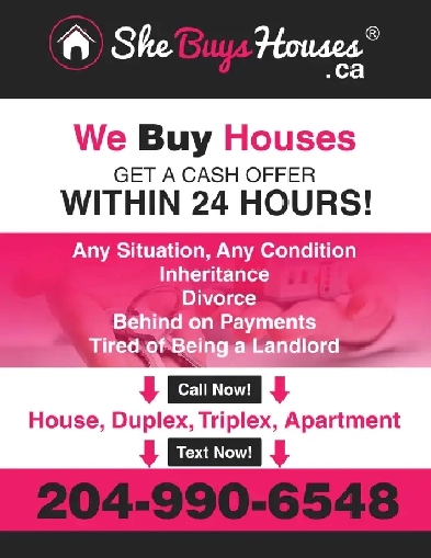 She Buys Houses in Winnipeg Image# 2