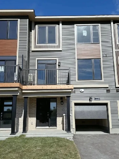 Kanata 3-storey, 2 beds, 1.5 Baths, brand new townhome Available Image# 1