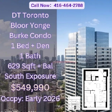 Live steps from the luxury Yorkville, SELL AT A BIG LOSS! Image# 1