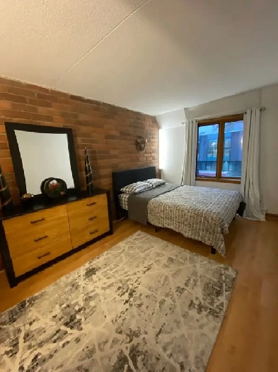 1 room furnished for rent short term Downtown near Atwater M Image# 6