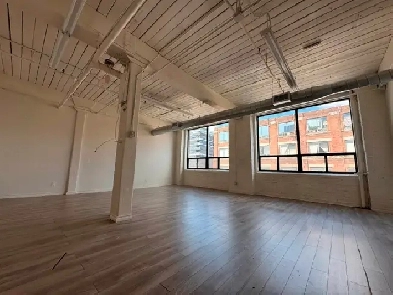 Bright 550 sq ft Brick and Beam Office Spadina/Kensington Image# 2