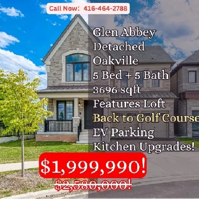 Golf Course Living in Oakville – Luxury 5-Bed Detached Home Image# 5