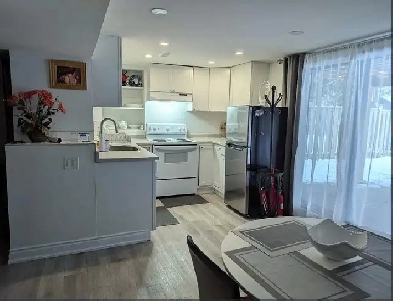 North York Furnished 1-Bedroom Private Apartment Image# 10