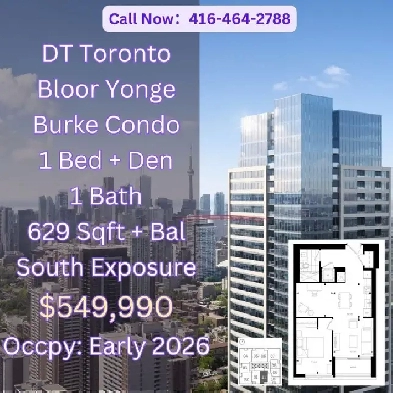 Live steps from the luxury Yorkville, SELL AT A BIG LOSS! Image# 1