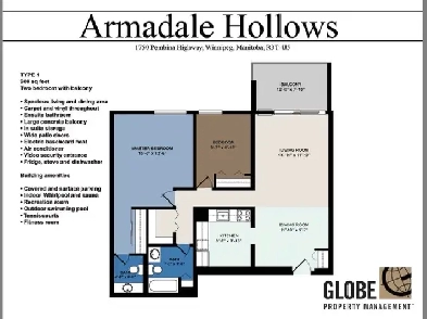 Luxury 2-Bedroom Apartment Image# 1