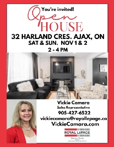 Newly Offered Price Detached Home with Pool in South Ajax Image# 5