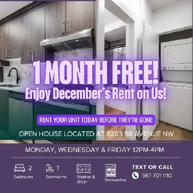 1 MONTH FREE! Luxury Brand New 2-Bed,1 Bath,Basement Suite Image# 1