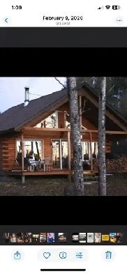 WATERFRONT Cedar Log Cottage Image# 9