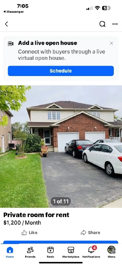 Basement for rent Image# 1