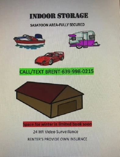 INDOOR STORAGE Image# 1