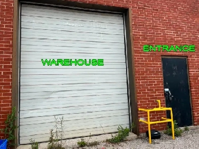 Drive-Through Warehouse Available for Lease (Heat & AC) Image# 1